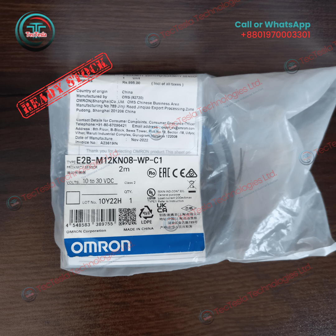 Read more about the article Product Name: Proximity Sensor (e2b-m12kn08-wp-c1-2m)