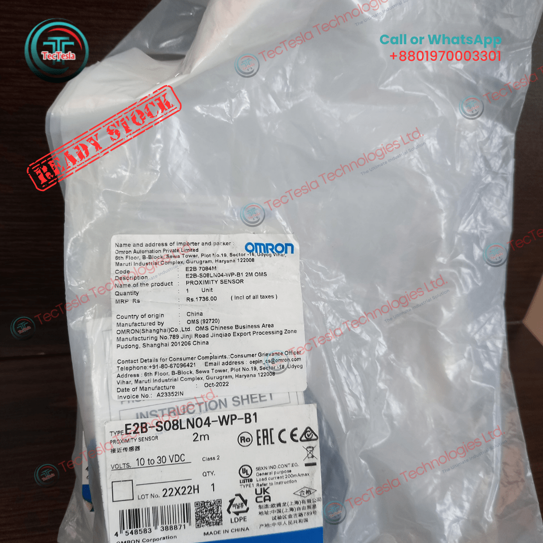 Read more about the article Product Name: Proximity Sensor (e2b-s08ln04-wp-b1-2m)