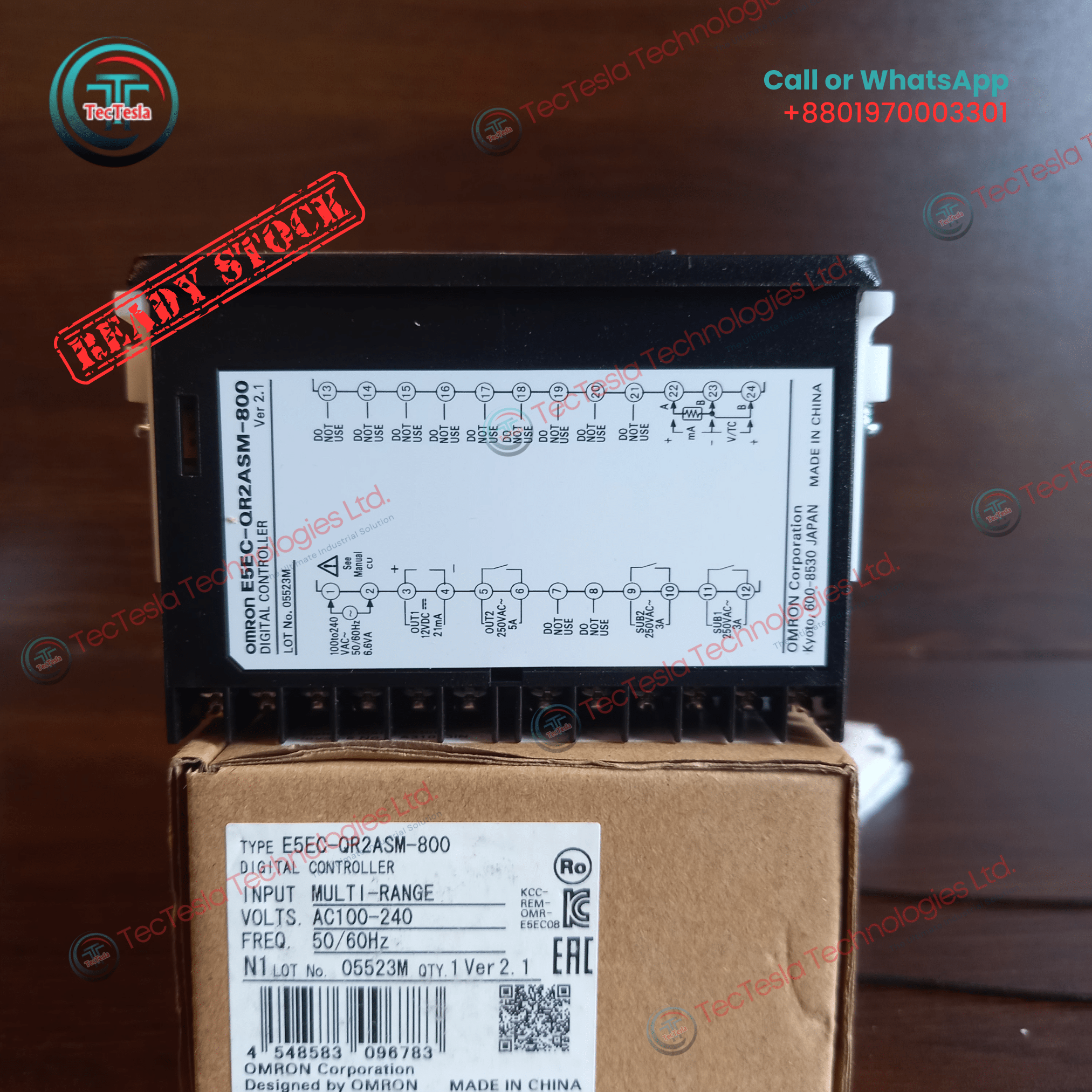 Read more about the article Product: Temperature Controller (e5ec-qr2asm-800)