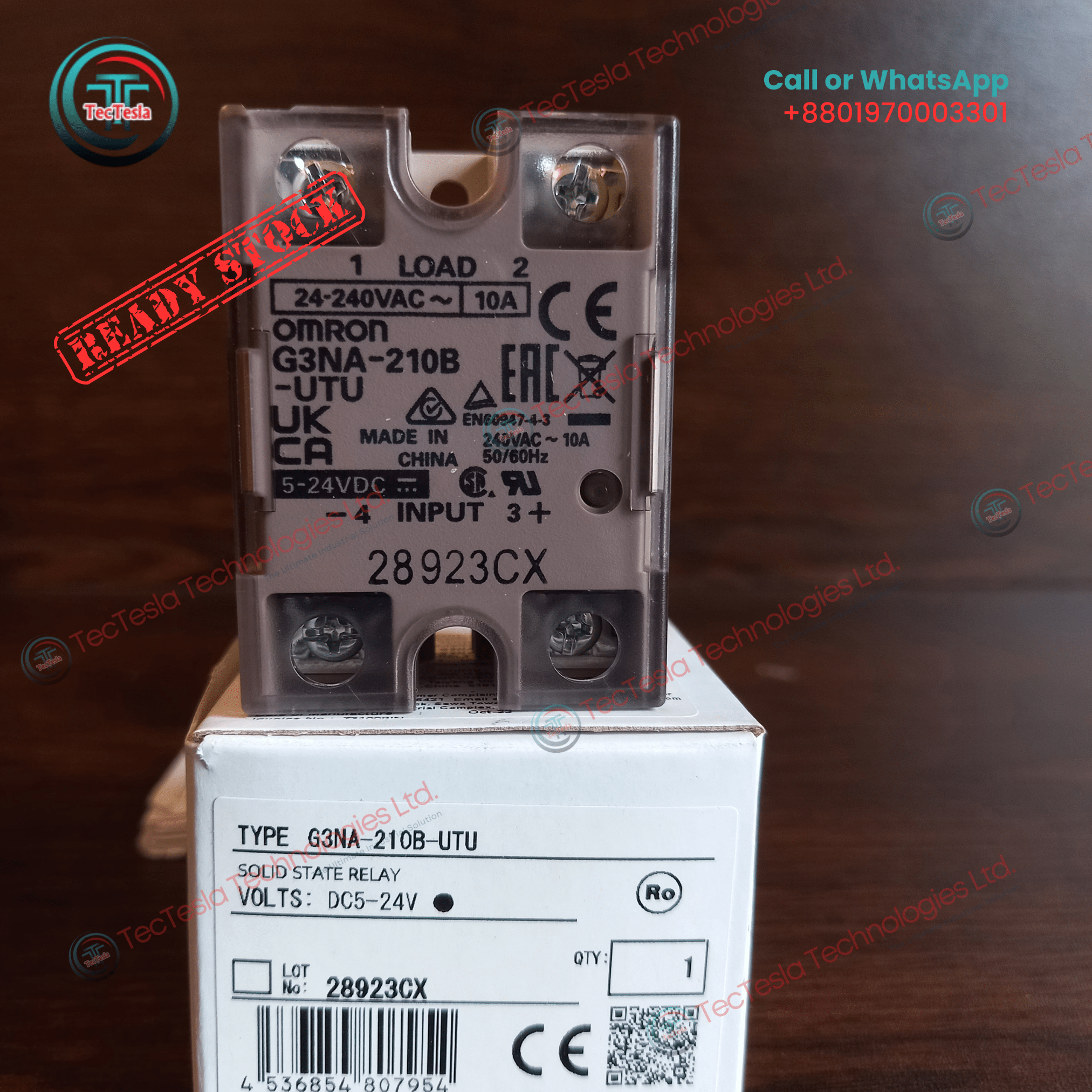 Read more about the article Product Name:  Solid State Relay (g3na-210b-utu-dc5-24)
