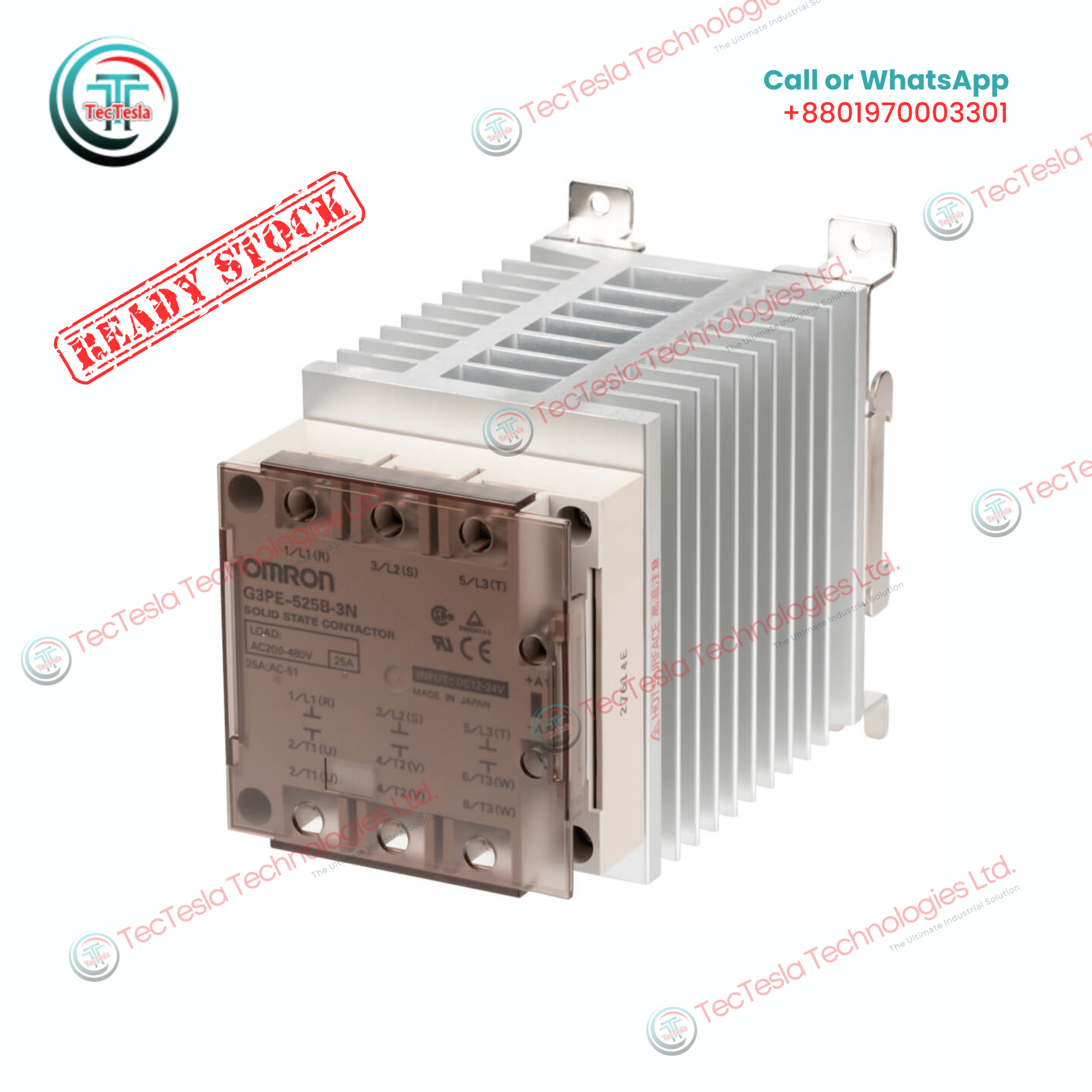 Read more about the article Product Name: Solid State Relay (g3pe-525b-3n-dc12-24)