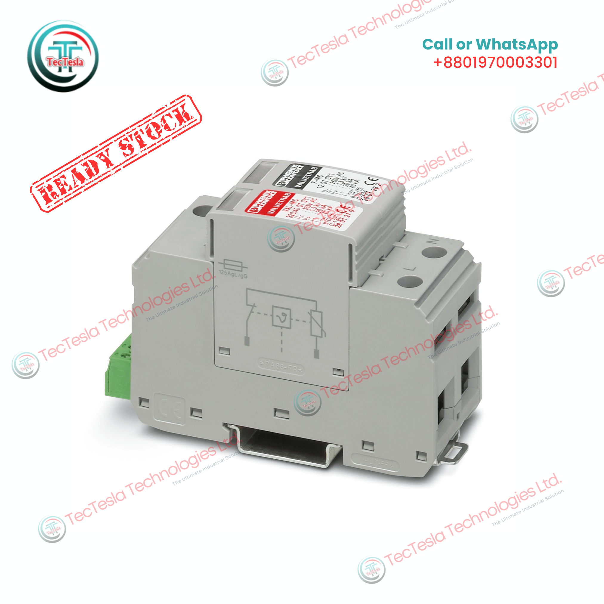 Read more about the article Product Name: Surge Protector (VAL MS 320/40/1+1-GY-2906985)