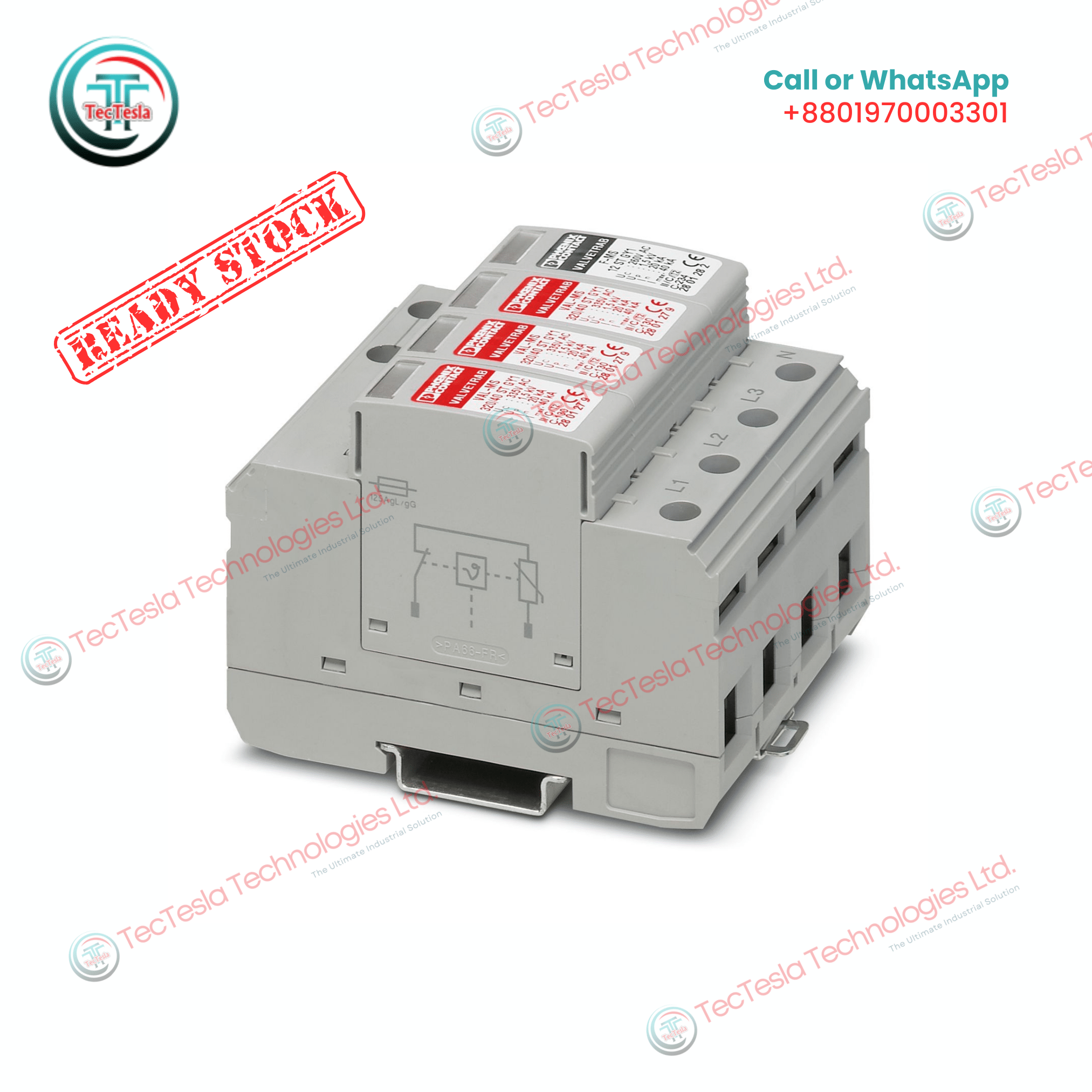 Read more about the article Product Name: Surge Protector (VAL MS 320/40/3+1-GY-2800685)