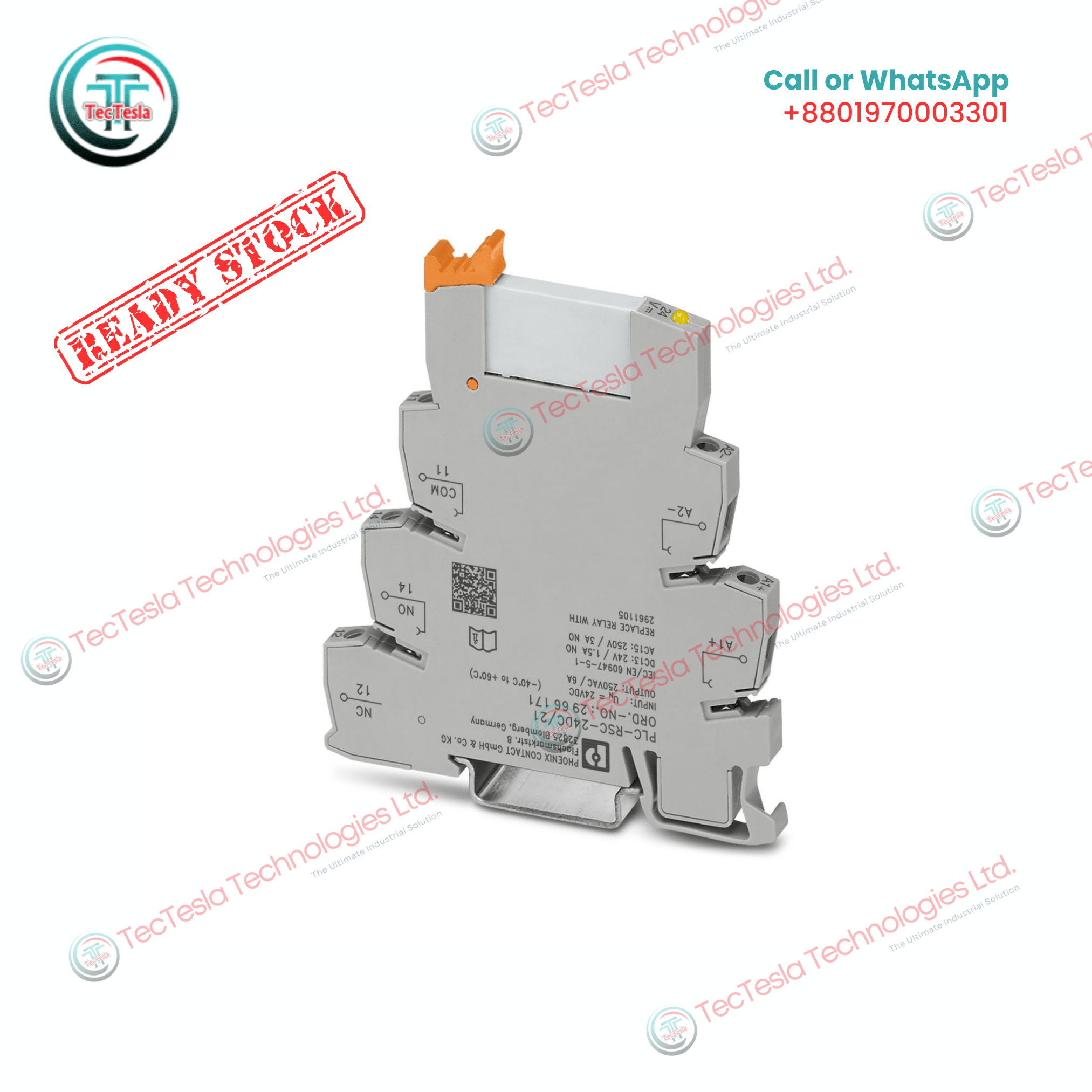 Read more about the article Product Name: Slim Relay (plcrsc-24vdc-21-pn-2966171)